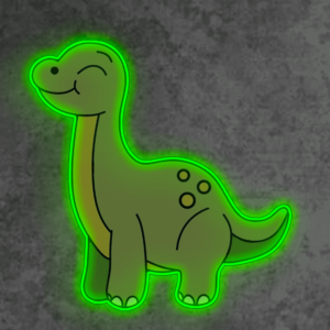 🦕Dinozaur LED Neon - Lampka Nocna - Na ścianę - Dekoracja